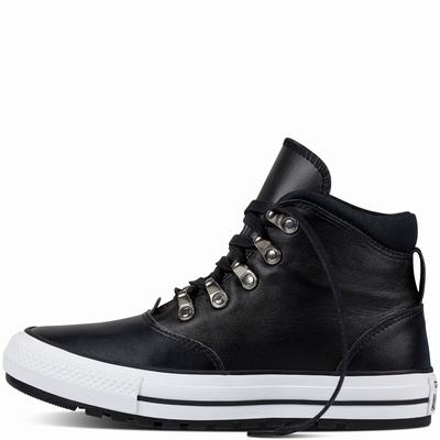 Converse Chuck Taylor All Star Ember Boot High Tops Womens - Black/Black/White Shoes (287MGDRT)